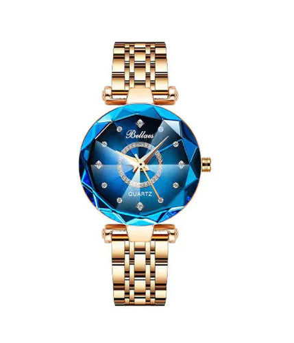 LivinginHiding™ Diamond Flower Watch