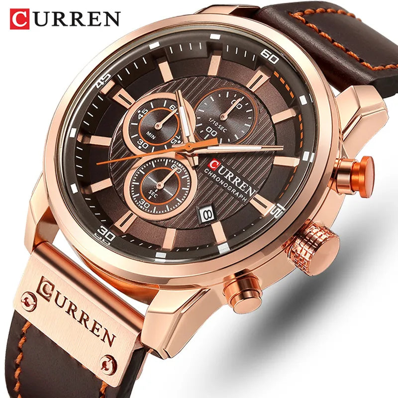 LivinginHiding™ CURREN Army Military Quartz Wristwatch Relogio Masculino